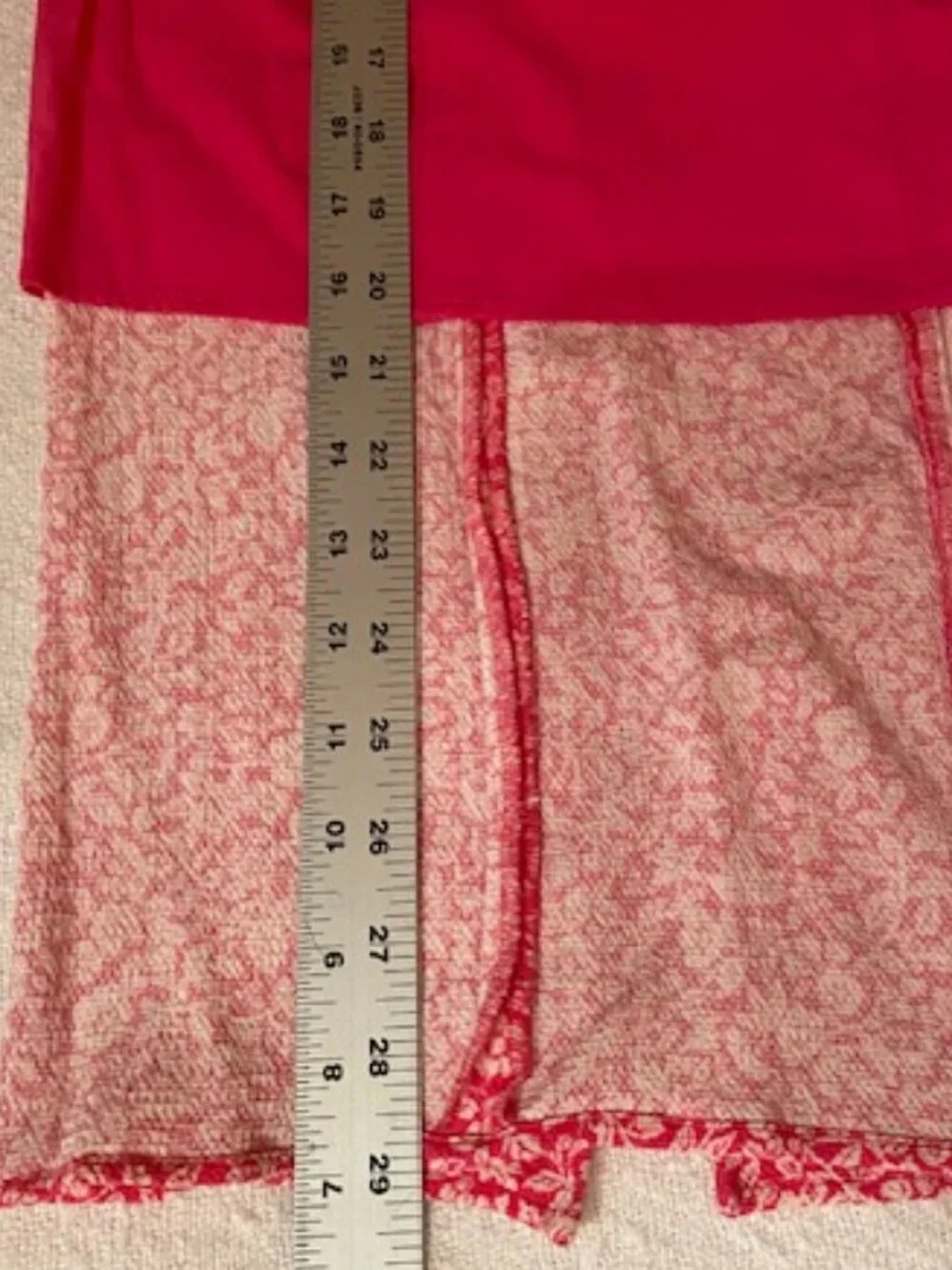Anthropologie Womens Skirt SZ 14 Pretty in Pink, Viscose,Fully Fashioned, Clean